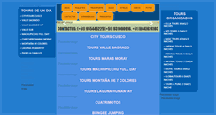 Desktop Screenshot of cuscotours.com.pe
